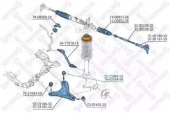 ����������� ������ ���. Ford Mondeo 93-96 7531944SX ����