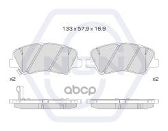    Ceramic Technology |  | Hyundai Solaris Ii 17 / I20 14, Kia Rio Iv 17 Bd-3636; Sx-1213; 58101-H5a25; 58101H8a53; N...