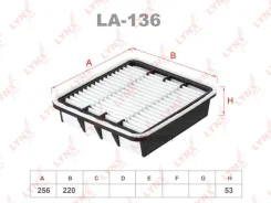 ������ ��������� Toyota 1/3UZ-FE UZS17# UCF30 LS430 Lynxauto LA136 LA136 ����
