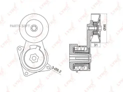 ����� �������� ���������� ����� Toyota 1/2JZ# Lynxauto PT3046 PT3046 ����