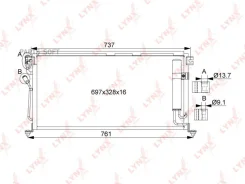 �������� ������������ � ���������� Lynxauto RC0077 RC0077 ����