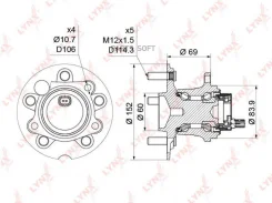 ������� ������ | ��� ����/��� | Lynxauto WH1175 WH1175 ����
