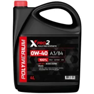 Polymerium XPro2. 0W-40, �������������, 4��. ����