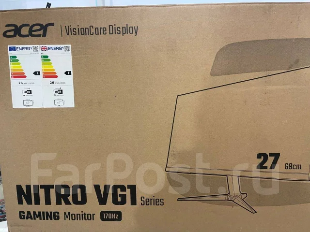 Acer. 27", ���������� �� (LCD, LED, QLED) ����
