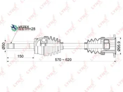 ������ � ����� | ����� ����/��� | Nissan Datsun / Frontier / PICK UP / NP300 (D22) 2.4/2.5dCi/3.2 97- / AT/MT / = FR LH=RH Lynxauto CD1101 CD1101 ����