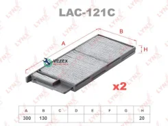 ������ ������ Toyota LC100 02-07/LX470 02-07 (�����.2��. ) �������� Lynxauto LAC121C LAC121C ����