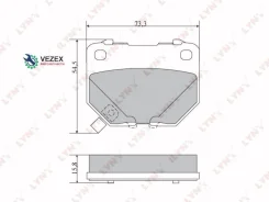 ������� ��������� �������� | ��� | Subaru Impreza(GC/D) 2.0-2.5 95 Lynxauto BD7108 BD7108 ����