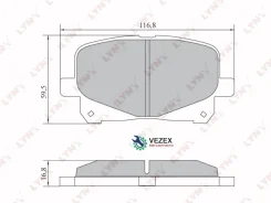 ������� ��������� �������� | ����� | Toyota Estima / Previa / Tarago (_R3_, _R4_) 00-06 Lynxauto BD7575 BD7575 ����