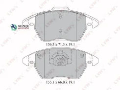 ������� ��������� AUDI A3/Volkswagen G5/Passat 06/Touran 0306/Caddy 04 ���. Lynxauto BD2206 BD2206 ����