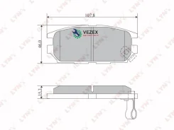 ������� ��������� ������ Mitsubishi Galant V 2.5 92-96 / Space Wagon(N8/N9)(N8/N9) 2.0-2.4 98-04 Lynxauto BD5517 BD5517 ����