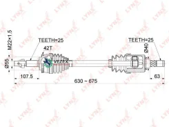 ������ � ����� | ����� ��� | Nissan Blueberd Sylphy (G10) 1.5 00- / Wingroad AD (Y11) 1.3/1.5 00- / Sunny (B15) 1.3/1.5 98- / +ABS / AT / = FR LH Lynx...