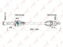 ������ � ����� | ����� ���� | Nissan Almera II (N16E) 1.5 03- / +ABS / = FR RH Lynxauto CD1098A CD1098A ����