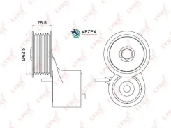 ���������� ����� ���������� VAG/Porsche 3.0 08- Lynxauto PT3272 PT3272 ����