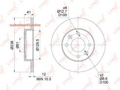    (238x12),  /, LADA Largus Lynxauto BN1417 BN1417 