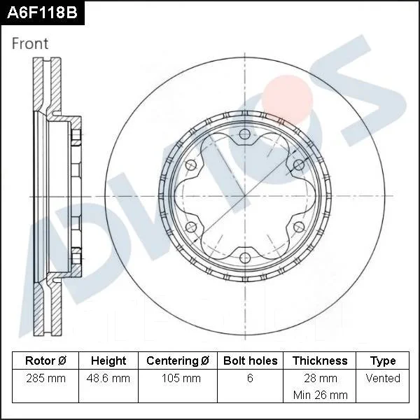 ���� ��������� ���. Advics A6F118B A6F118B ����
