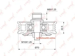 ����� �������� ���������� ����� Lynxauto PB5045 PB5045 ����