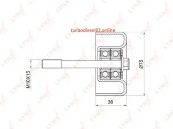 ����� �������� ���������� ����� Lynxauto PB7026 PB7026 ����