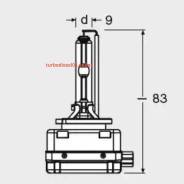  D3S 42V 35W PK32d-5 Xenarc Classic / 1 . Osram 66340CLC 66340CLC 