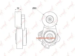 ����� �������� ��������� ������������ Lynxauto PT3287 PT3287 ����