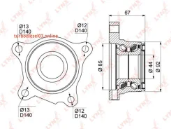 ������� ������, ��� ��� Lynxauto WB1029 WB1029 ����