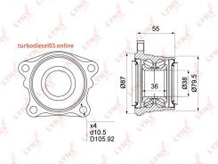 ������� ������, ��� ����/��� Lynxauto WB1031 WB1031 ����