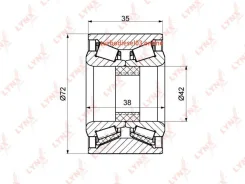 �������� ���������� ������� ������, ����� Lynxauto WB1119 WB1119 ����