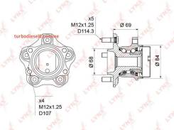 ������� ������, ��� ����/��� Lynxauto WH1231 WH1231 ����