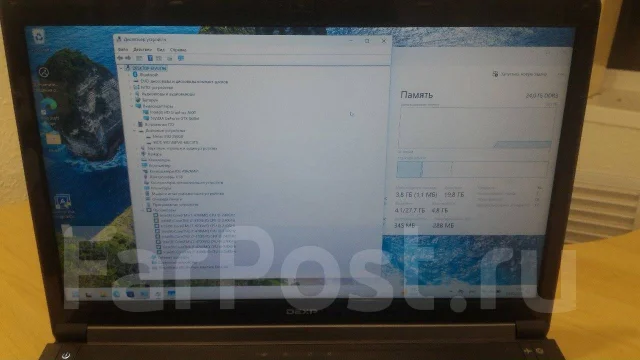 DEXP Ares E102. 15.6", 2,4����, ��� 24 ��, ���� 1 256���, WiFi: 1, Bluetooth: 1, ����������� �� 1��. ����