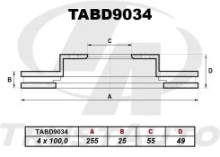 ��������� ���� (TA) TABD9034 TABD9034 ����