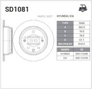   ! KIA Ceed, Hyundai i30 1.4-2.0/1.6 CRDi 06 Sangsin Brake SD1081 SD1081 