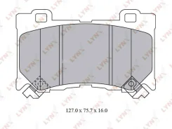 ������� ��������� �������� Infiniti FX(S51) 08/G(V36) 07/Q50 13/Q70 13/QX70 13 Lynxauto BD5742 BD5742 ����