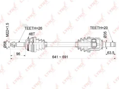 ������ � ����� | ����� ���| Toyota Corolla/Spacio (ZZE122) 01- / ISIS (ZNM10) 04- / WISH (ZNE10) 03- / Caldina (ZZT241) 02- / = FR LH Lynxauto CD1154A...