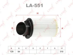 ������ ��������� Honda Integra 1.6-1.8 93-01/2.0 01-04 Lynxauto LA551 LA551 ����