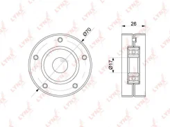 ����� ���������� ��������. ����� Chevrolet Aveo 1.2-1.4 11- / Cruze 1.4 12-, OPEL Agila A 1.0-1.2 00-07 / Astra G/H/J 1.2-1.4 98- / Corsa B/C/D 1.0-1....