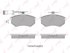 ������� ��������� �������� AUDI 80 1.6-2.0 -94, VW Passat 1.6-2.8 -96 Lynxauto BD1201 BD1201 ����