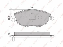 ������� ��������� �������� | ����� | FORD Mondeo 01-07 Lynxauto BD3006 BD3006 ����