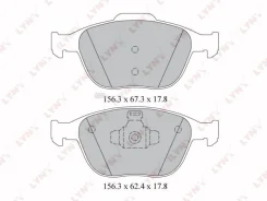 ������� ��������� �������� | ����� | FORD Focus I (DAW/DBW) 2.0 ST170 02-04 / Transit Connect 1.8 16V/1.8Di 02- / - FR Lynxauto BD3022, ������ BD3022...