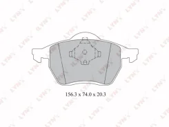 ������� ��������� �������� | ����� | VW Sharan 1.8T-2.8 95-10, FORD Galaxy 1.9D-2.8 95-06, SEAT Alhambra 1.8T-2.8 96-07 Lynxauto BD3023 BD3023 ����