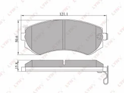 ������� ����. ����. �����. Nissan Almera(N15) 97-/Patrol(Y61) 97- Lynxauto BD5710 BD5710 ����