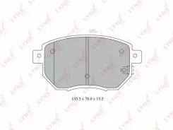 ������� ����. ����. �����. Infiniti FX35/45 03-, Nissan Maxima 2.0-3.0 00-04 Lynxauto BD5737 BD5737 ����