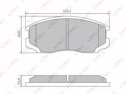 ������� ����. ����. �����. Daihatsu Terios(J1/2_) 1.3-1.5 97- / Atrai 1.3 00- Lynxauto BD7553 BD7553 ����