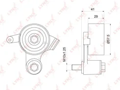 ����� �������� ����� ��� Toyota 3S-G# 92-00 Carina E/Carina ED/Corona EXIV/Caldina/RAV-4 92-00 / �1 / � ����� Lynxauto PB1152 PB1152 ����