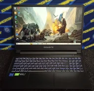 Gigabyte G5. 15.6", 2,9����, ��� 16 ��, ���� 512���, WiFi, Bluetooth, ����������� �� 3��. ����