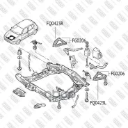 ����� �������� ������ Renault Kangoo (1997-2003) [178Fixarfq0423R] FQ0423R ����