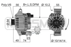 ��������� FORD Focus I (1998-2004) 1.3-1.6 Rocam [178ERA210359] 210359 ����