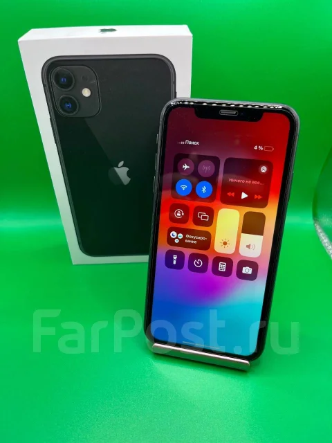 Apple iPhone 11. �/�, 64 ��, ������, 3G, 4G LTE, 5G, Dual-SIM, ����������, NFC ����