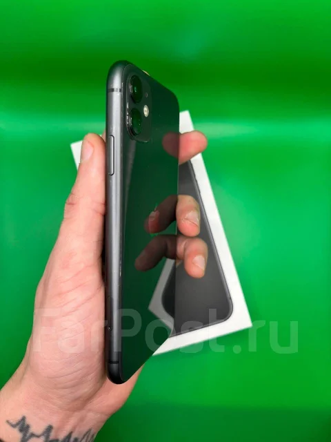 Apple iPhone 11. �/�, 64 ��, ������, 3G, 4G LTE, 5G, Dual-SIM, ����������, NFC ����
