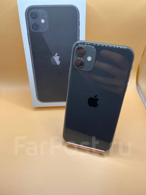 Apple iPhone 11. �/�, 64 ��, ������, 3G, 4G LTE, 5G, Dual-SIM, ����������, NFC ����