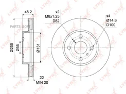 ���� ��������� ������������� (255x22) | ����� | Lynxauto BN1151 BN1151 ����