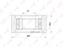 ����� �������� ����� ��� Lynxauto PB1264 PB1264 ����